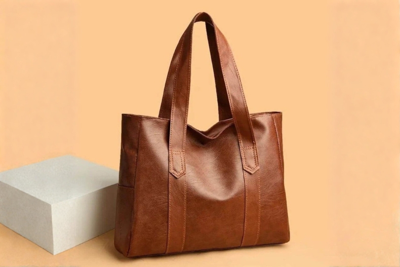 Leather Tote Handbag