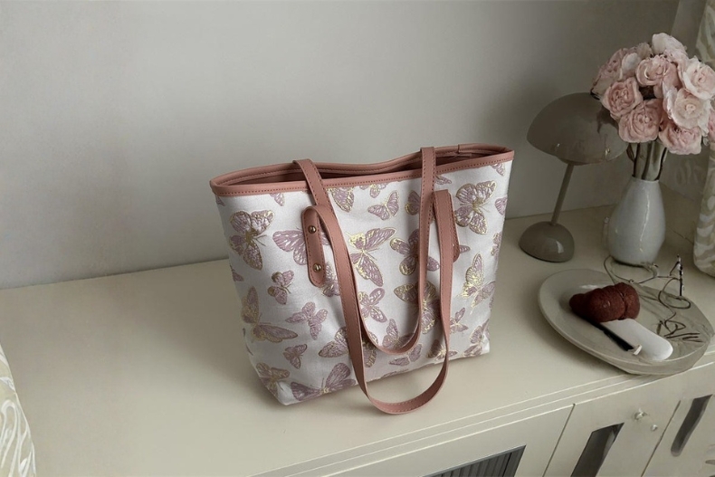 Butterfly Tote Handbag