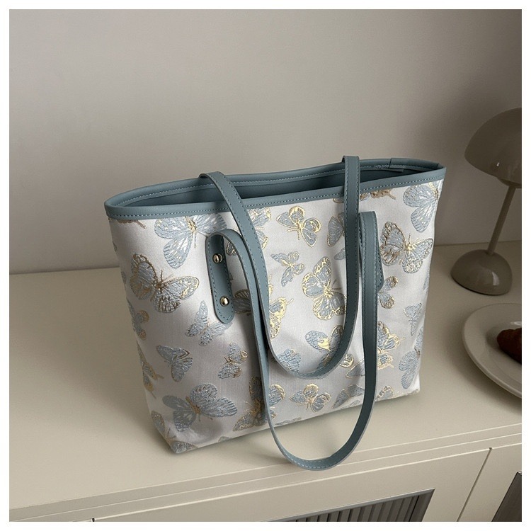 Butterfly Tote Blue